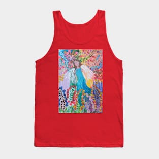 The Angel and the Rose Garden Tank Top